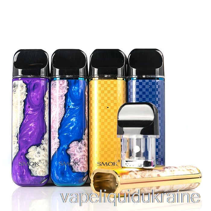 Vape Ukraine SMOK NOVO 2 25W Pod System Tiffany Blue Carbon Fiber